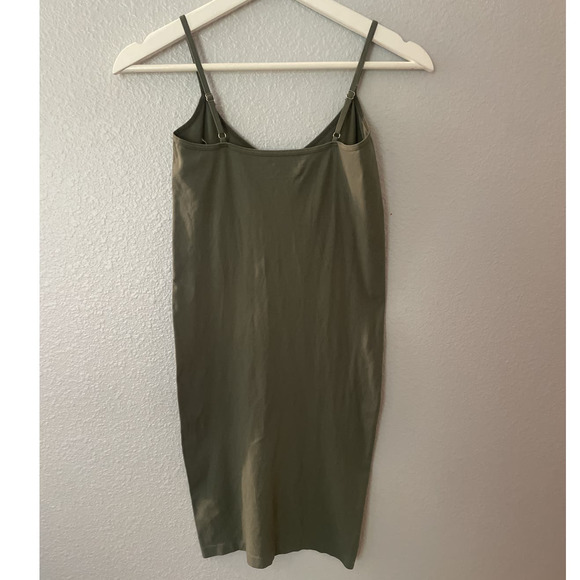 Intimately Free People Women's Sage Green Spaghetti Strap Tank Dress XS/S NWOT - Picture 4 of 5